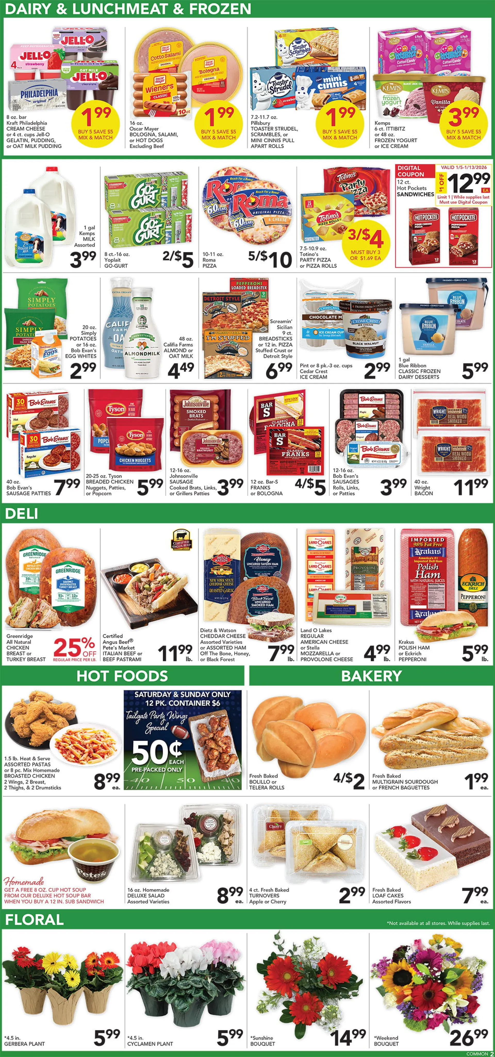 Weekly ad Pete's Fresh Market Sales from January 7 to January 13 2026 - Page 2