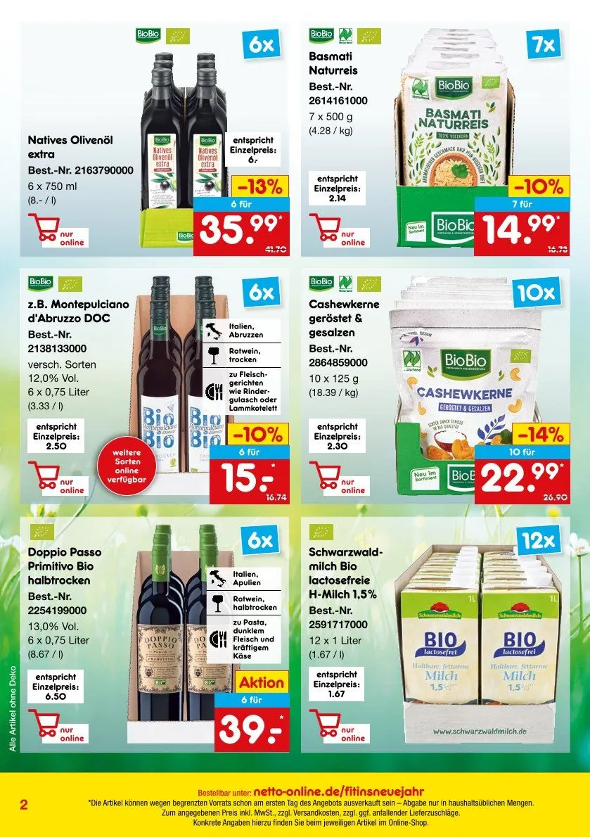 Netto Marken-Discount Angebote von 12. Januar bis 17. Januar 2026 - Prospekt seite 2