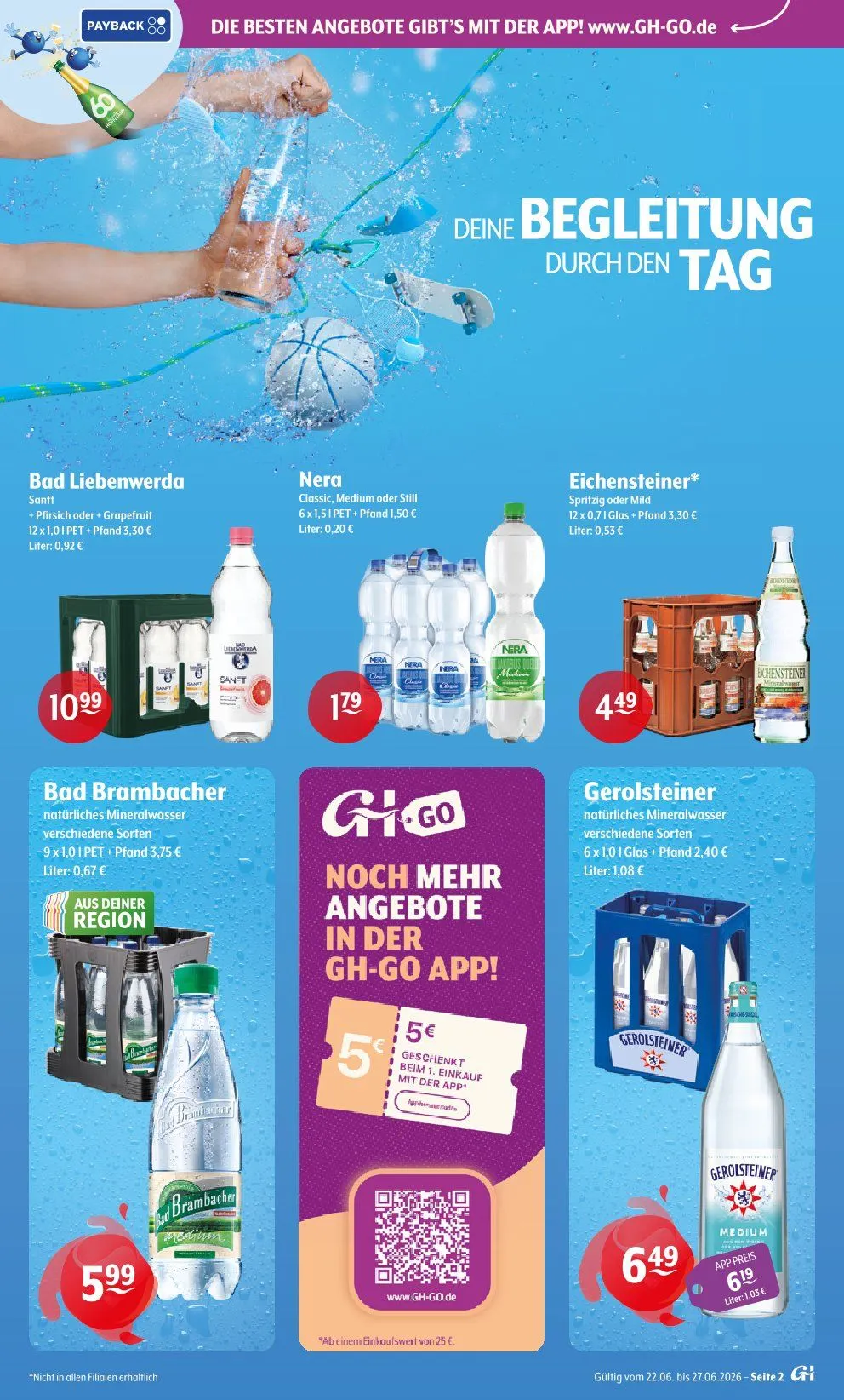 Getränke Huster Angebote von 22. Juni bis 27. Juni 2026 - Prospekt seite 2