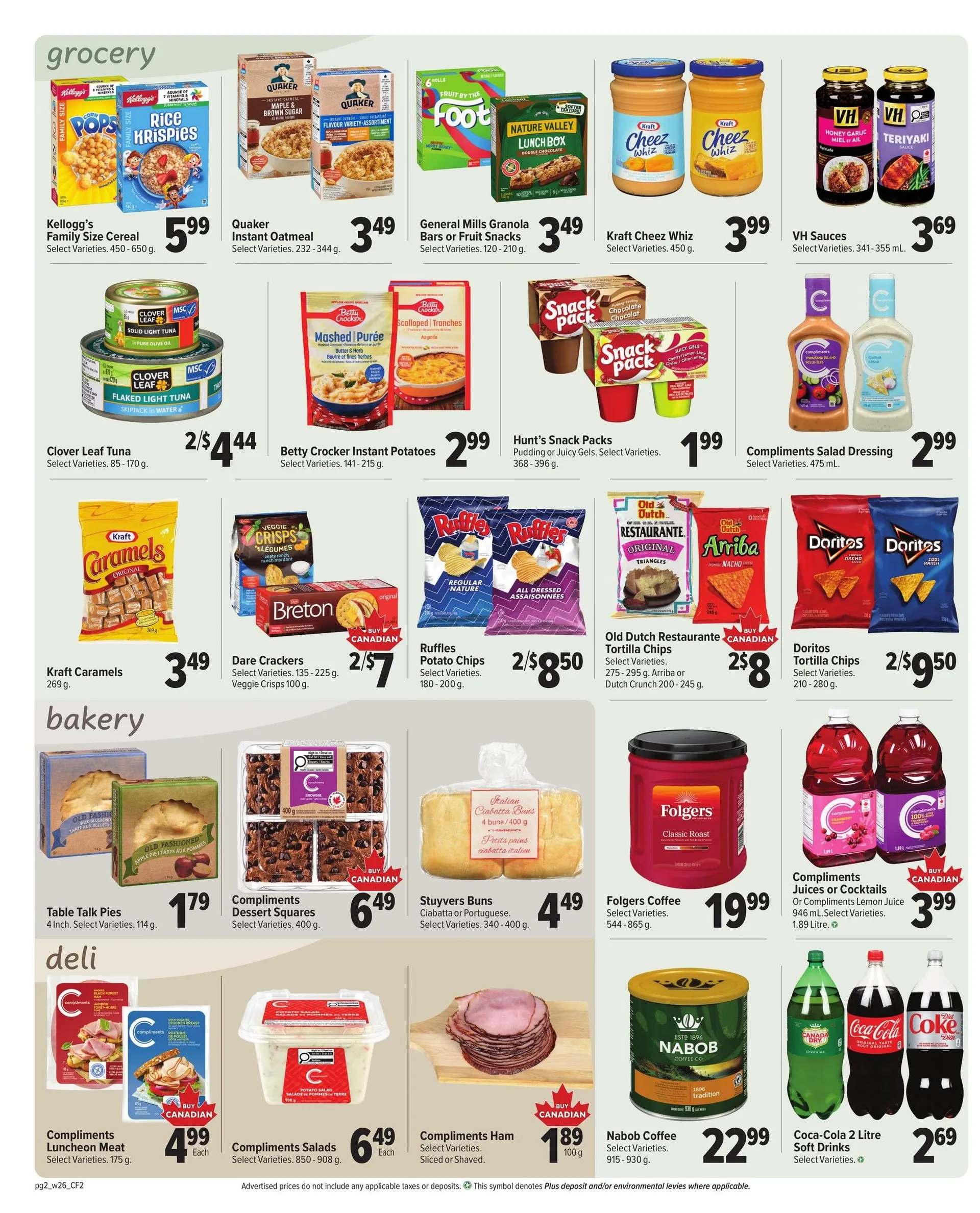 Clover Farm Sales from October 23 to October 29 2025 - flyer page 2
