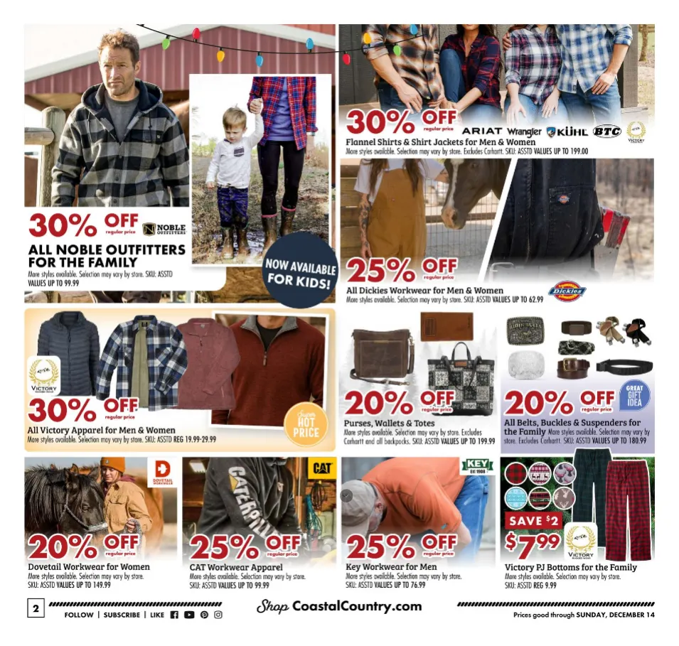 Weekly ad Coastal Farm & Ranch Sales from December 3 to December 9 2025 - Page 2