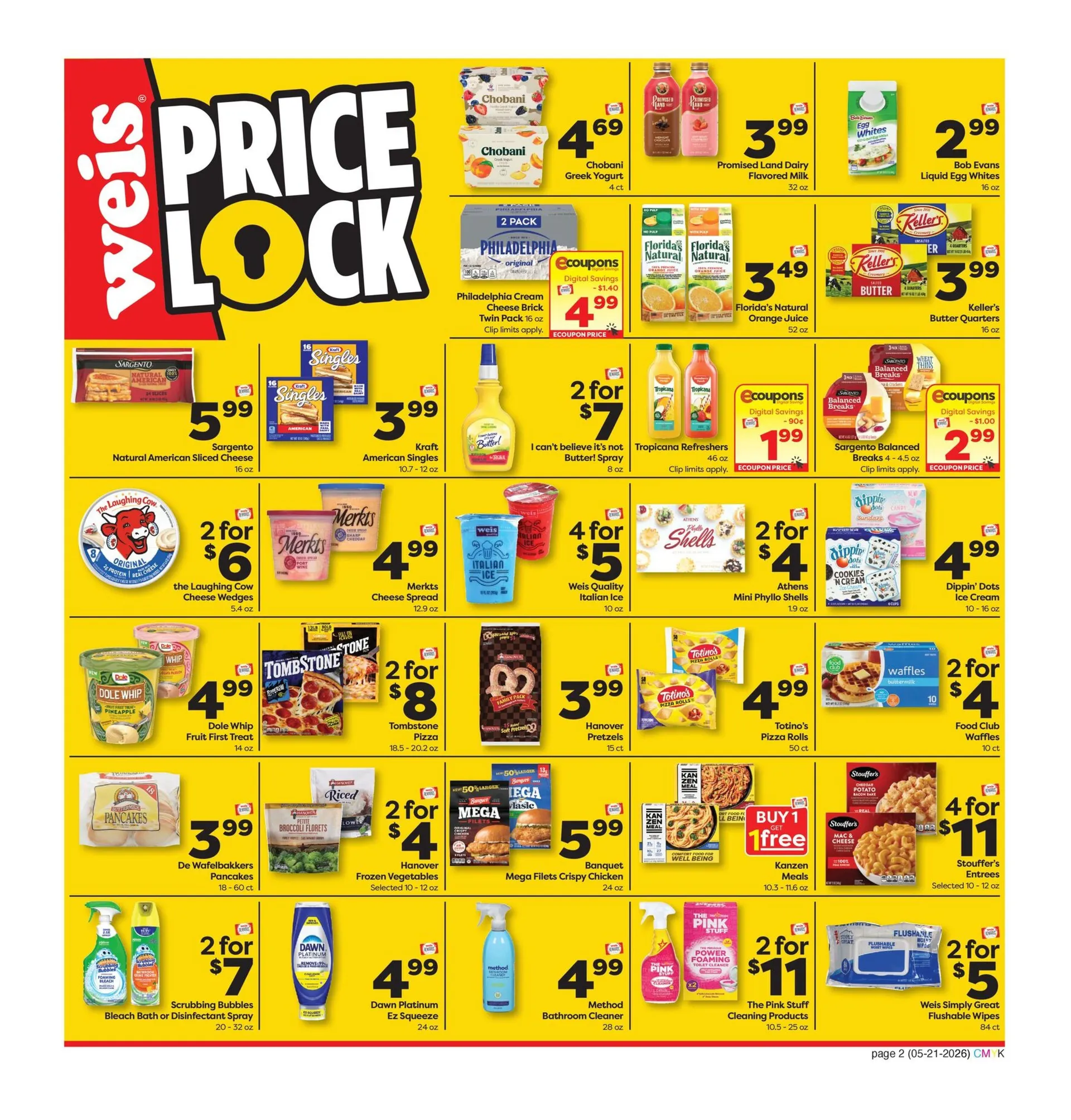 Weekly promotion Weis Sales spanning from May 21 to June 17 2026 - Page 2 for Catalogue 365