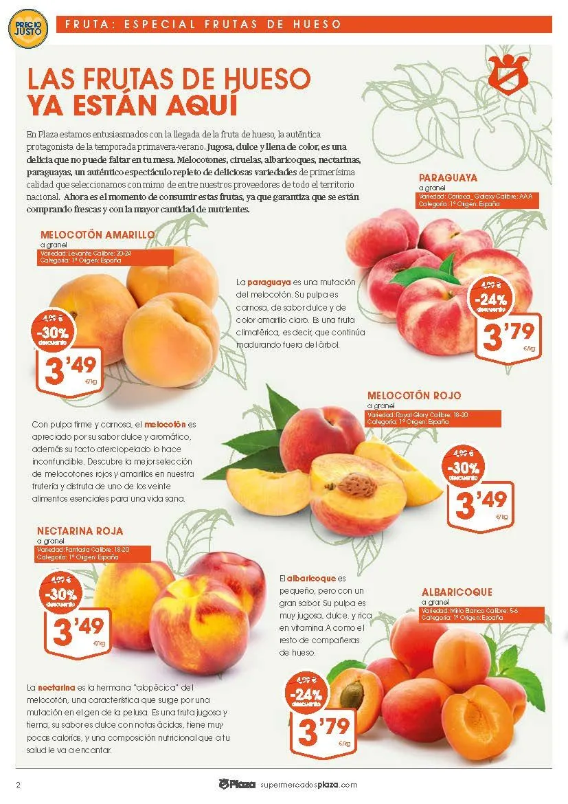 Catálogo de Supermercados Plaza Ofertas 29 de mayo al 11 de junio 2025 - Página 2