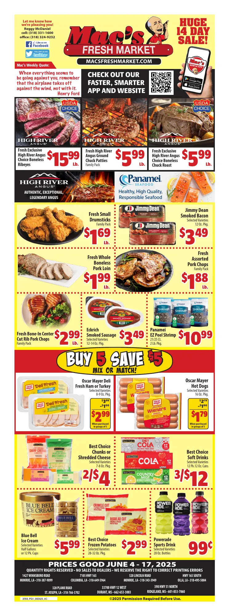 Weekly ad Mac's Freshmarket weekly ads from June 4 to June 17 2025 - Page 