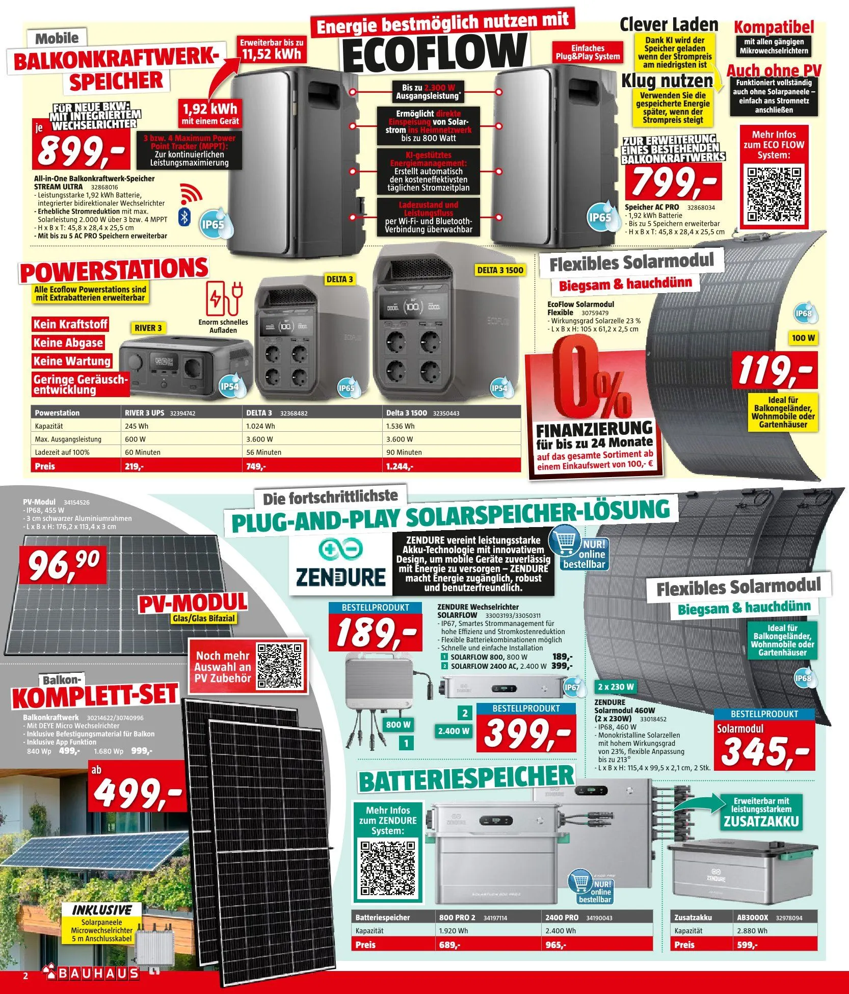 Bauhaus Deals von 30. Juni bis 14. Juli 2026 - Flugblätt seite  2
