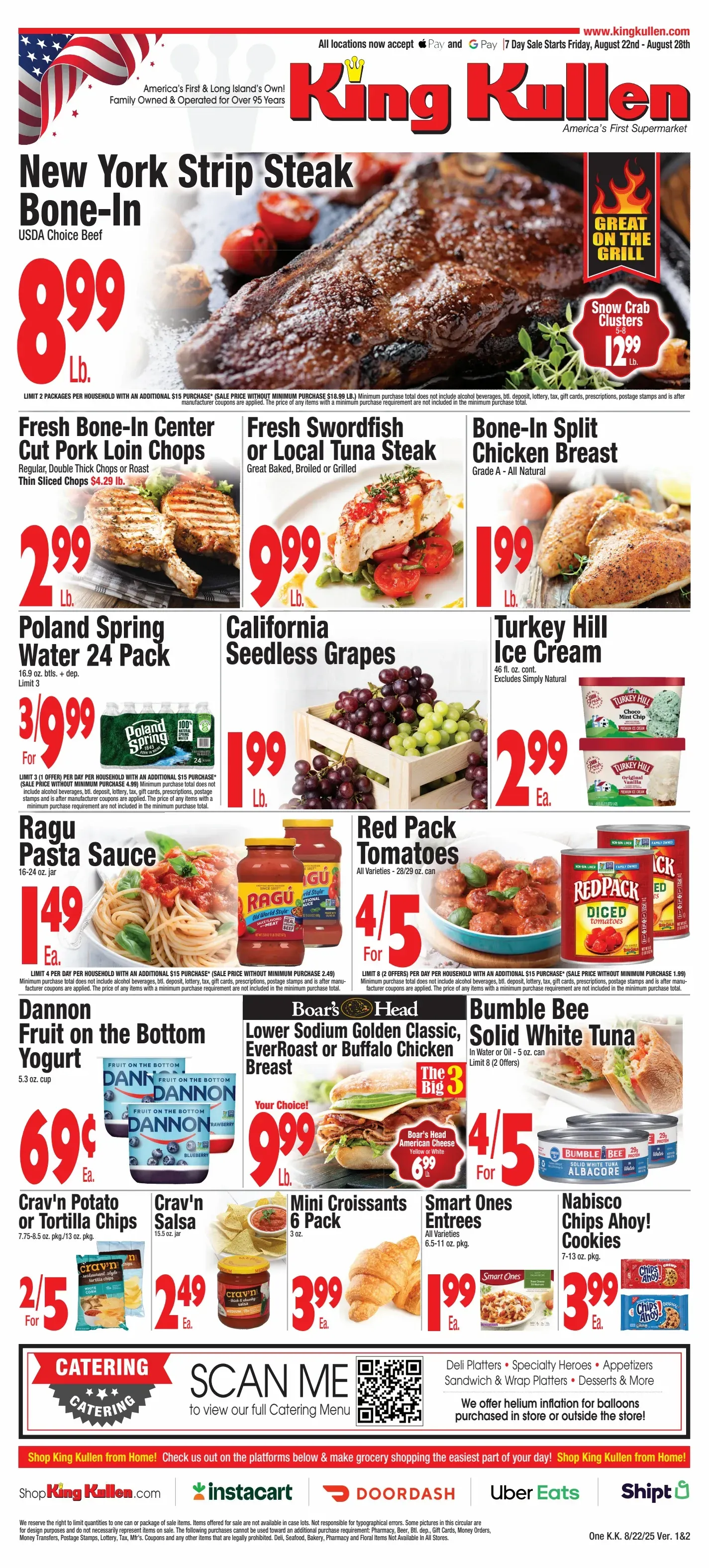 Weekly ad King Kullen Sales from August 22 to August 28 2025 - Page 