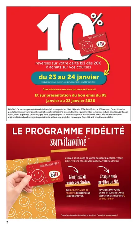  Bi1 Catalogue du 20 janvier au 1 février 2026 - Catalogue page 2