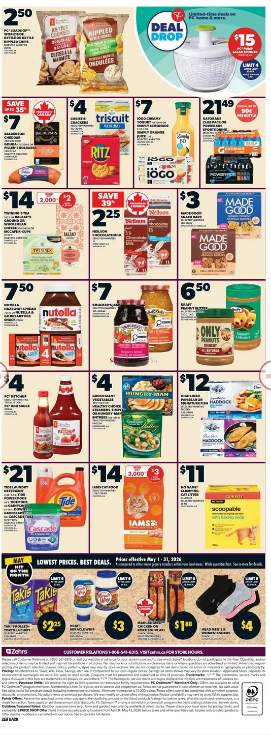 Zehrs Sales from April 30 to May 6 2026 - flyer page 2