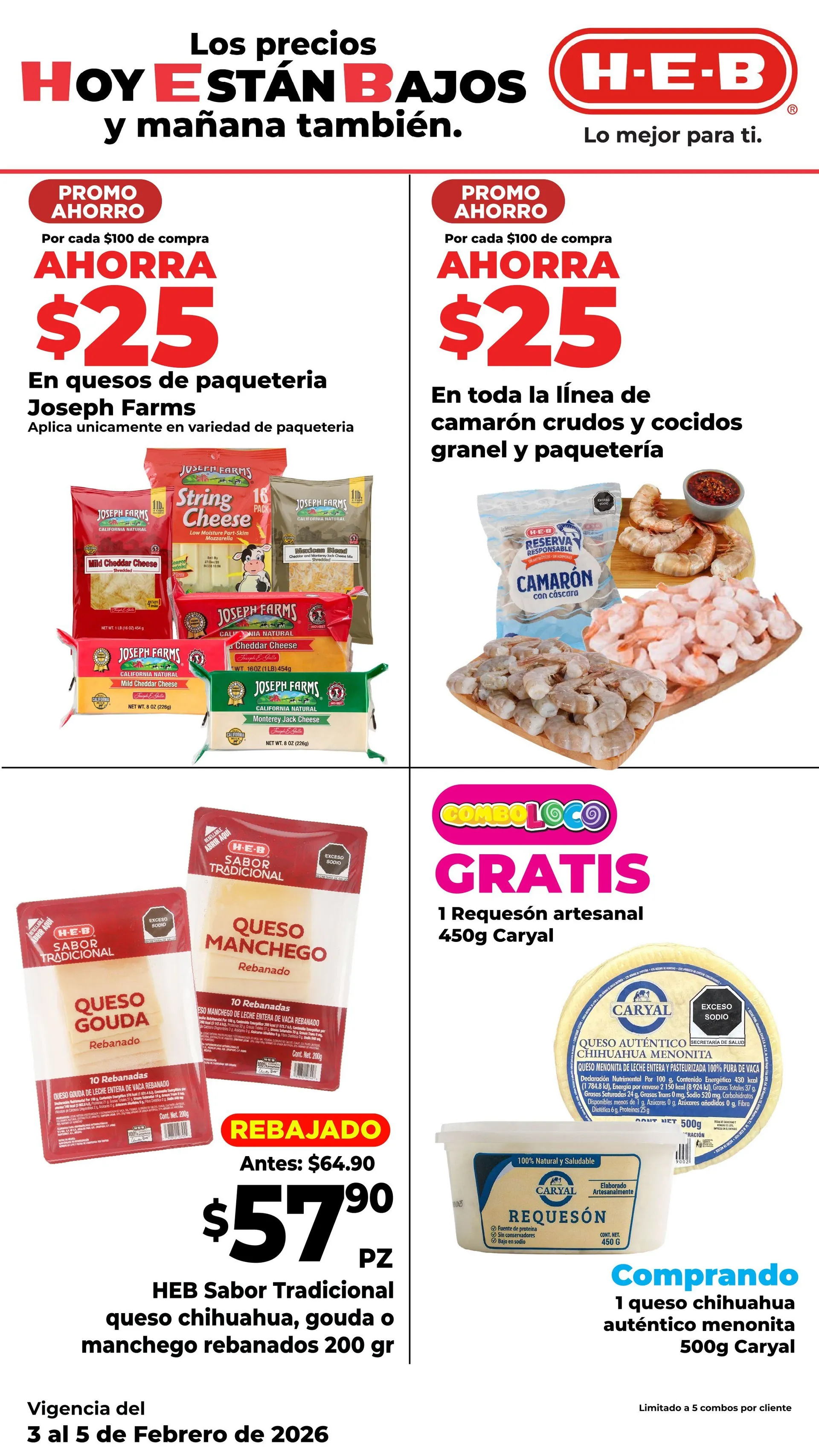 Catálogo de H-E-B Ofertas 3 de febrero al 5 de febrero 2026 - Pagina 2