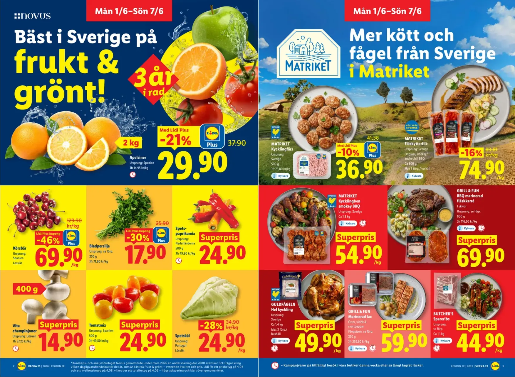 Lidl från 1 juni till 6 juni 2026 - Reklamblad sidor 2