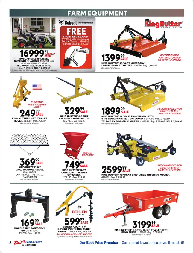 Weekly ad Blain's Farm & Fleet Sales from April 23 to May 3 2026 - Page 2