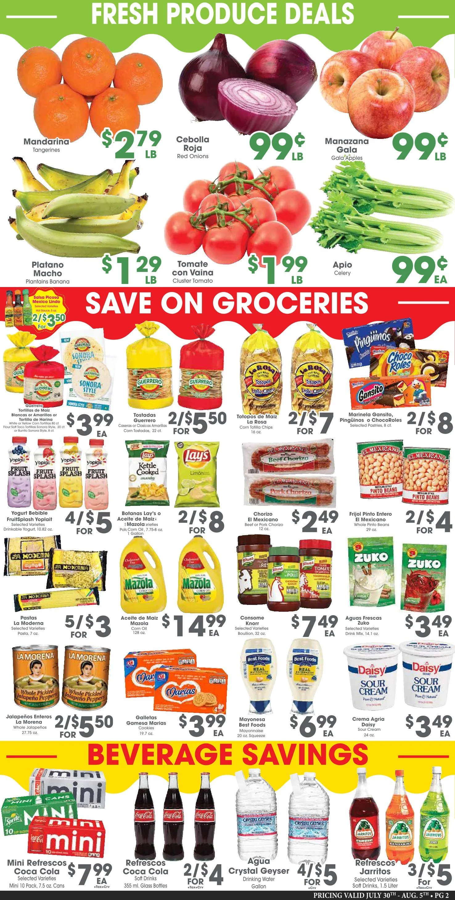 Weekly ad Arteagas Food Center Sales from July 30 to August 5 2025 - Page 2