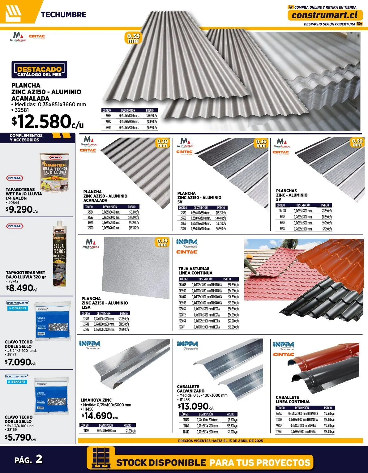 Catálogo de Construmart Ofertas 1 de abril al 1 de mayo 2025 - Página 2