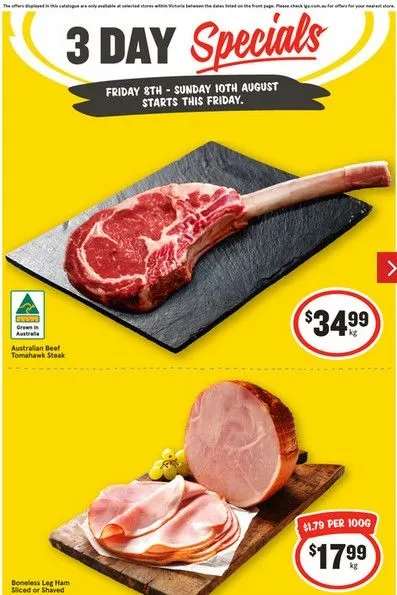Weekly ad IGA Sales from August 8 to August 10 2025 - Page