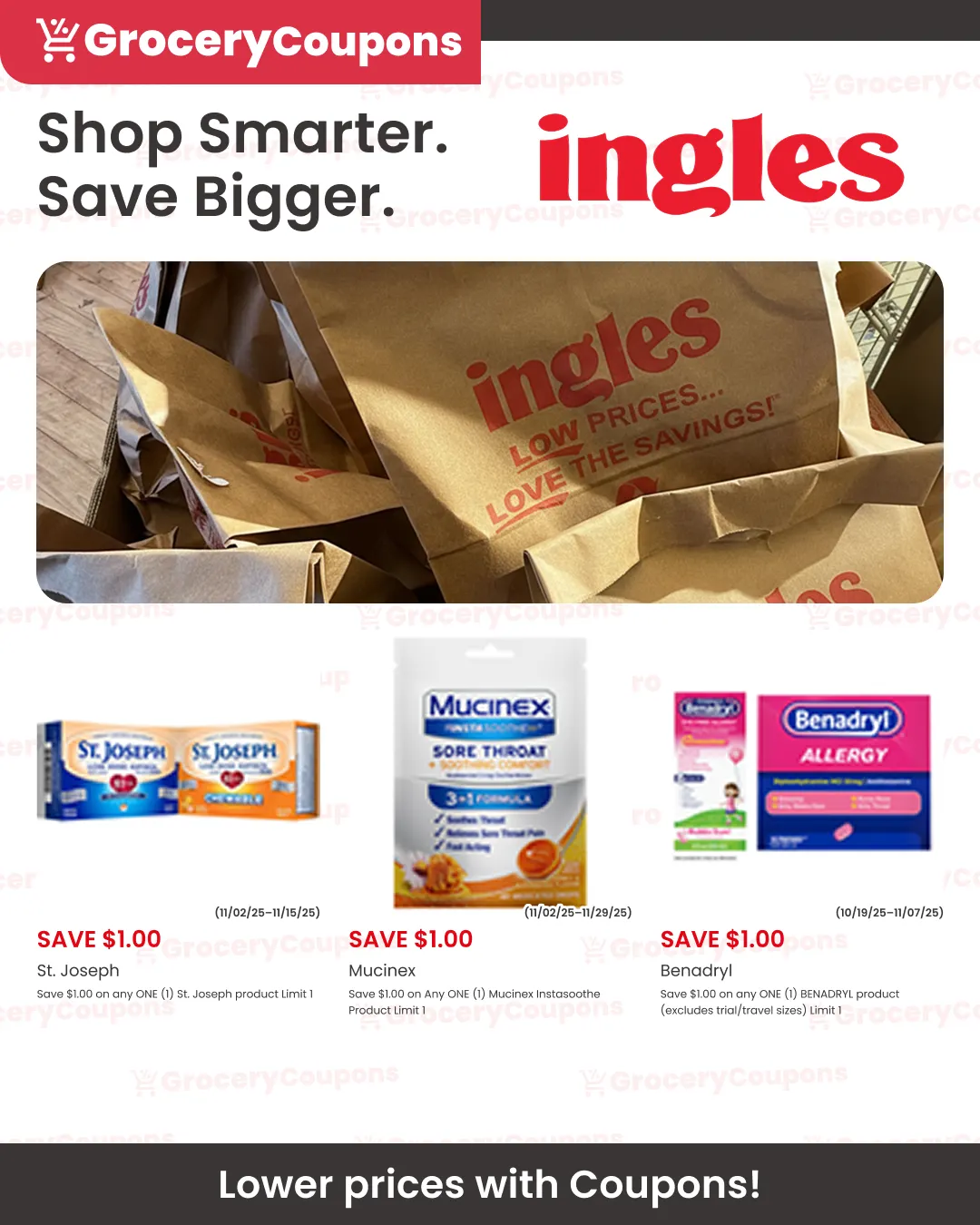 Weekly ad Ingles coupons from November 6 to November 30 2025 - Page 1