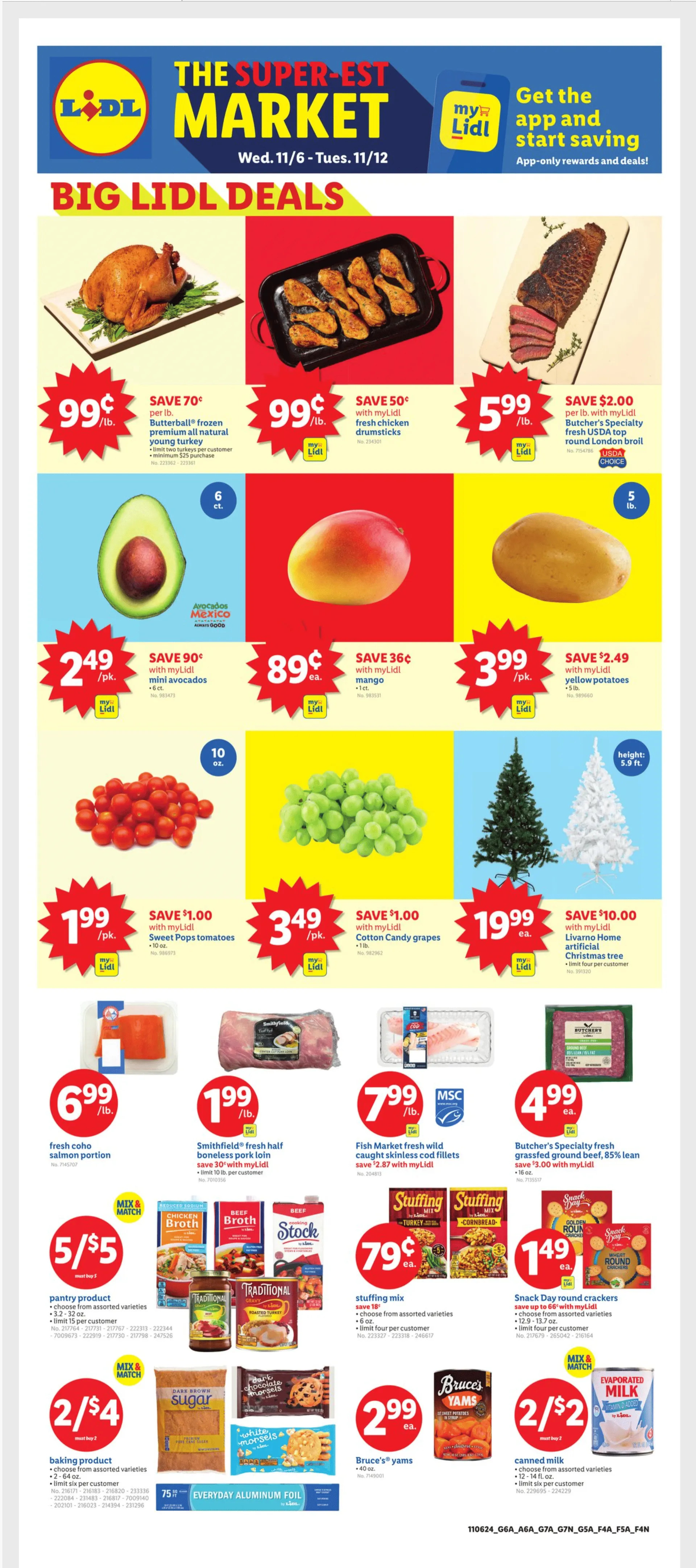Weekly ad Lidl sales from November 6 to November 12 2024 - Page 1