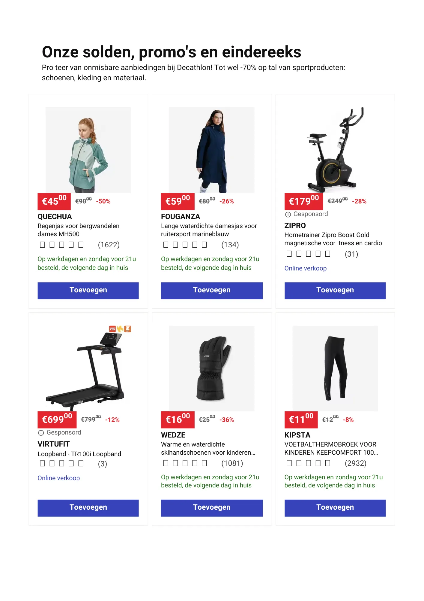 Catalogus van Decathlon  van 28 januari tot 27 februari 2025 - folder pagina 1
