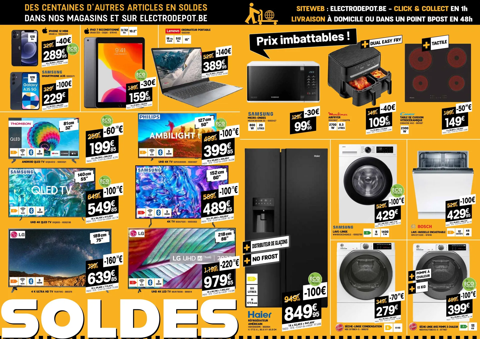 Electro Depot promoties van 3 januari tot 31 januari 2025 - folder pagina 2