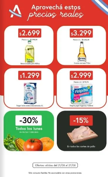 Ofertas de Ofertas El Abastecedor 21 de agosto al 29 de agosto 2025 - Página  del catálogo