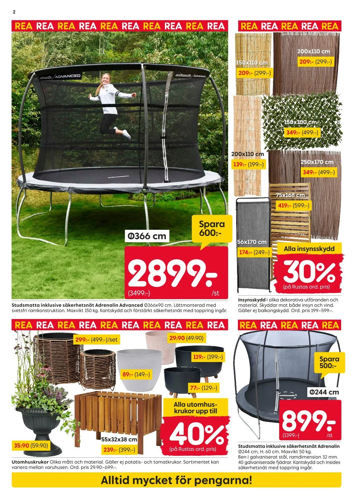  Rusta erbjudanden från 8 juni till 14 juni 2026 - Reklamblad sidor 2