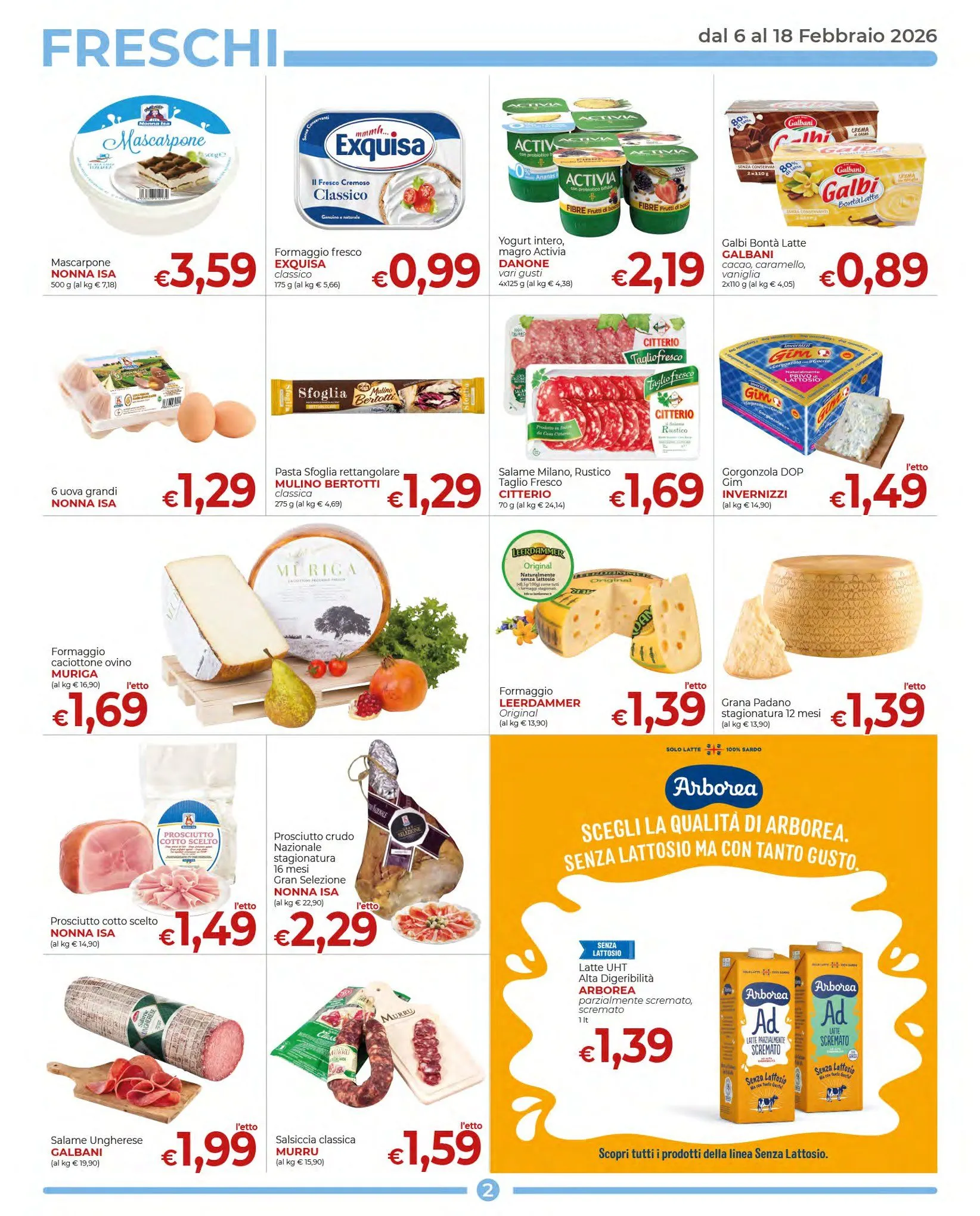 Volantini Supermercati Nonna Isa da 6 febbraio a 18 febbraio di 2026 - Pagina del volantino 2