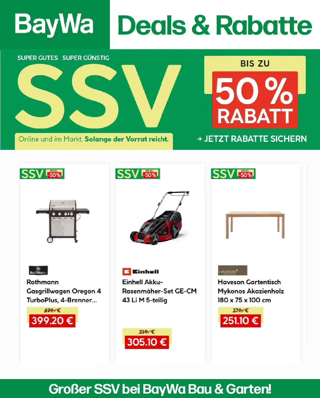 Rabatte von 2. September bis 19. September 2025 - Prospekt seite 1