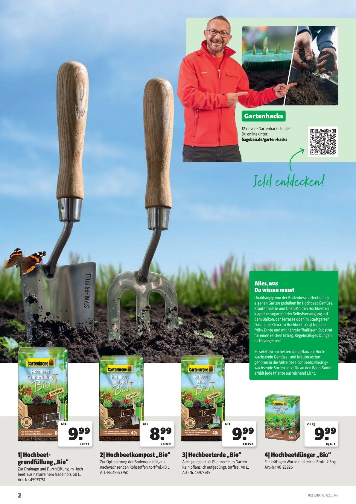 Hagebau Prospekt von 21. Mai bis 31. Dezember 2025 - Prospekt seite 2