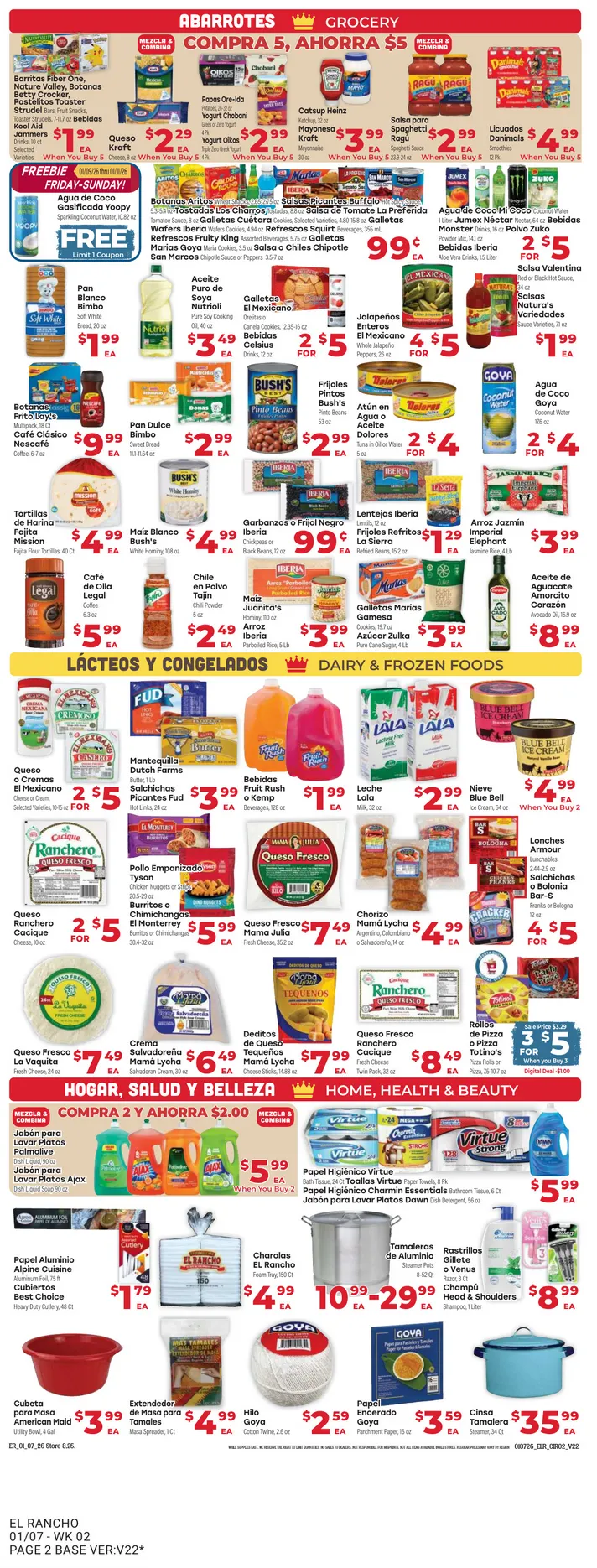 Weekly ad El Rancho Sales from January 7 to January 13 2026 - Page 2