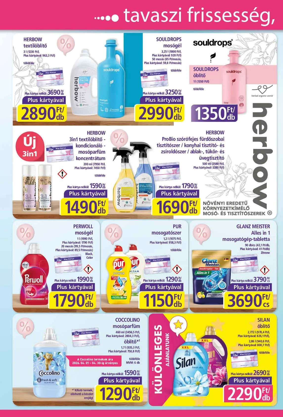 Katalógus  PlusMarket legfrissebb ajánlatai április 16.-tól április 25.-ig 2026. - Oldal 2