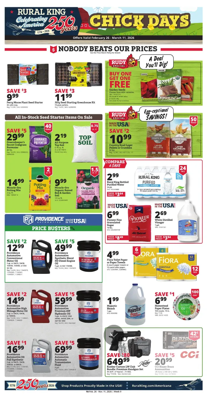 Weekly ad Rural King Sales from February 26 to March 11 2026 - Page 2