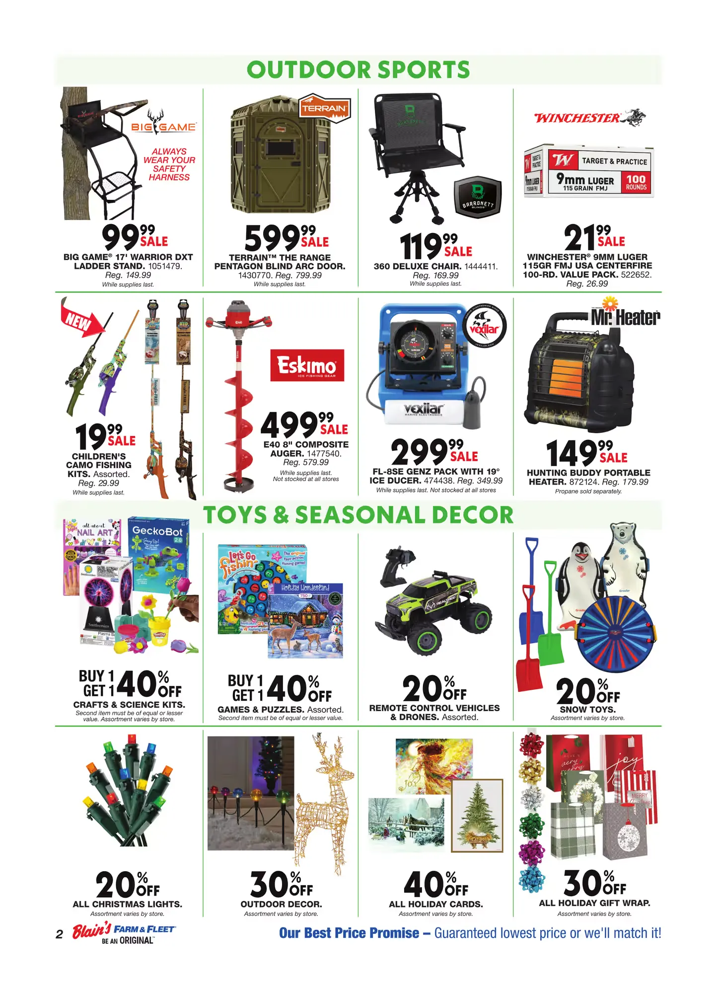 Weekly ad Blain's Farm & Fleet Sales from December 11 to December 25 2025 - Page 2
