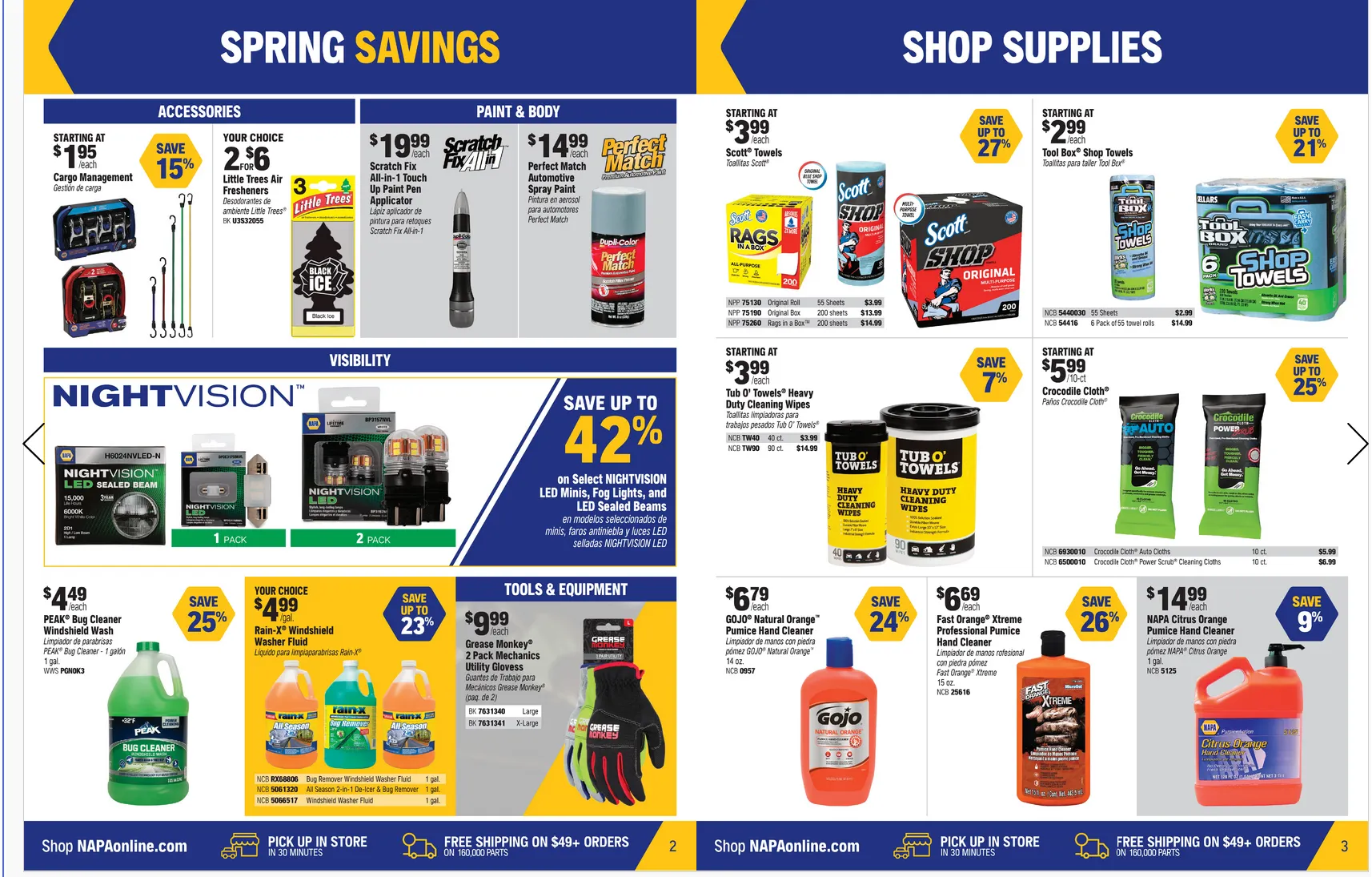  NAPA Auto Parts from April 1 to April 30 2026 - flyer page 2