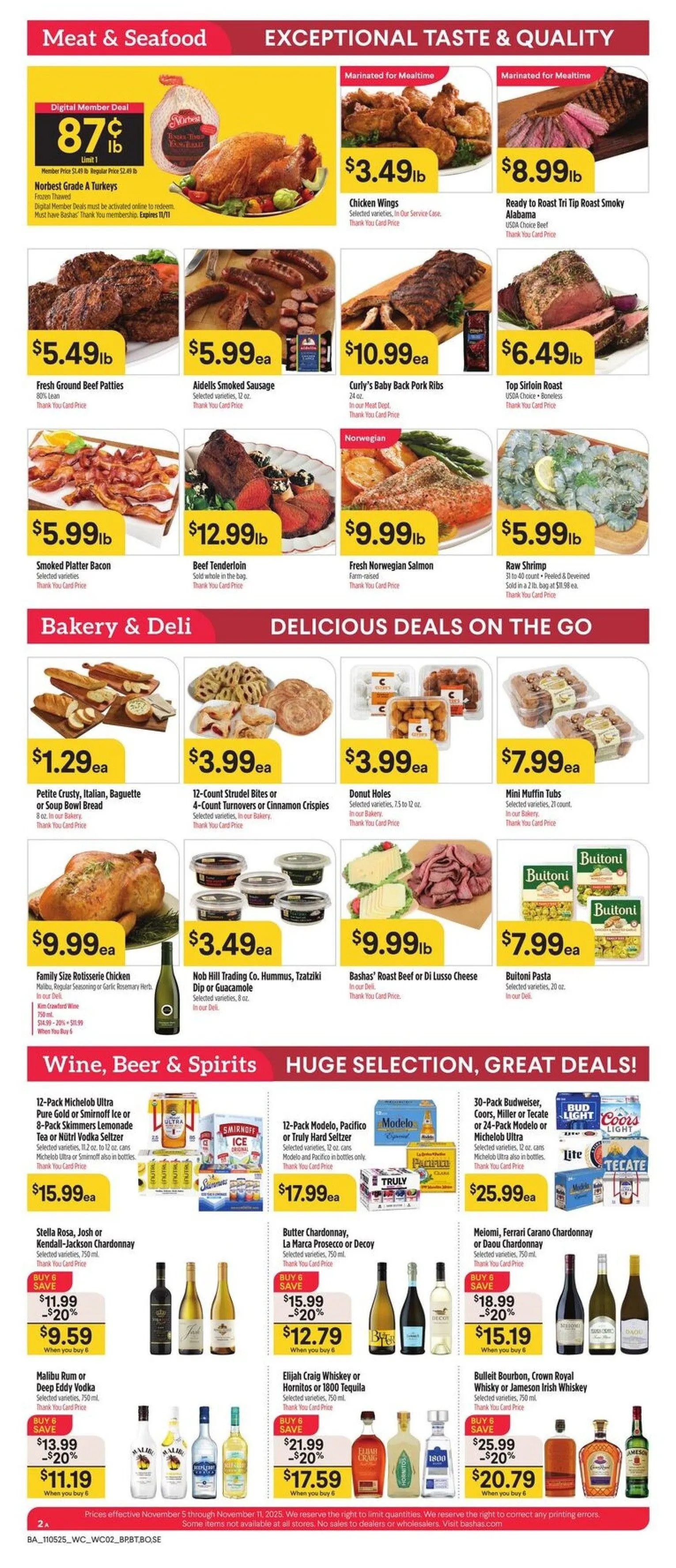 Weekly ad Bashas Salesbashas from November 5 to November 11 2025 - Page 2
