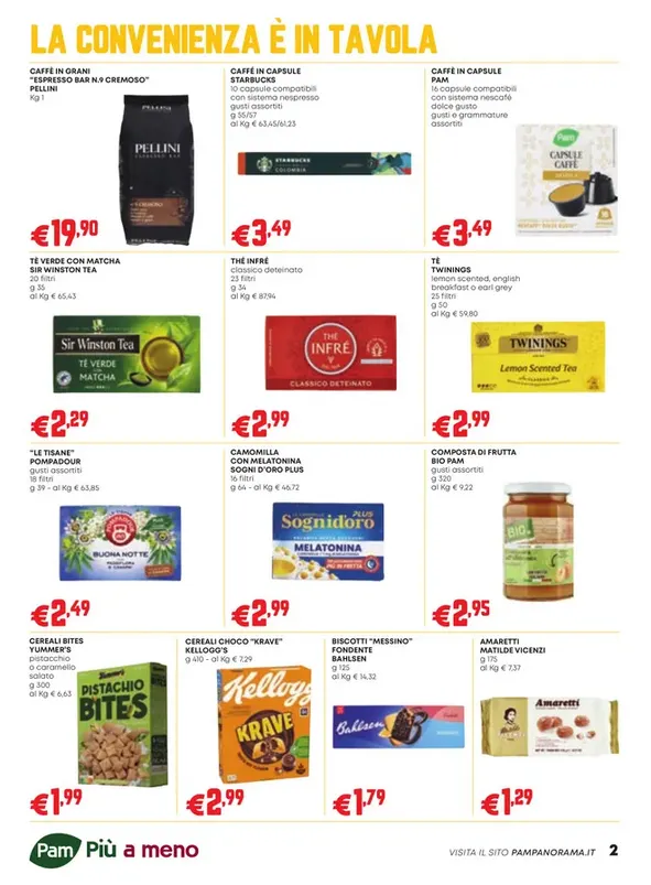  Volantini Pam da 26 marzo a 1 aprile di 2026 - Pagina del volantino 2