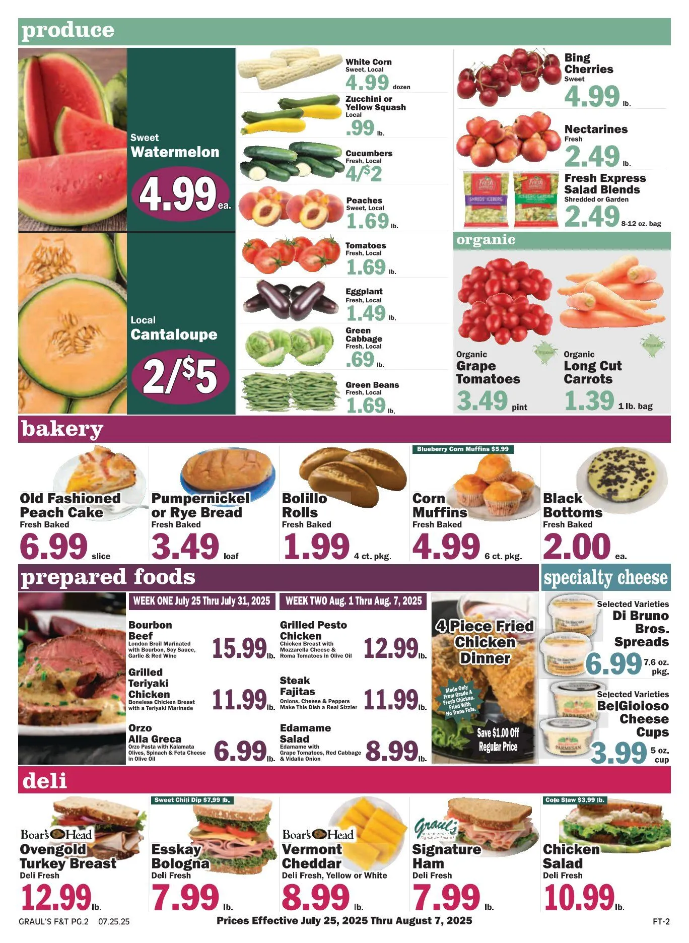 Weekly ad Graul's Market Sales from July 25 to August 7 2025 - Page 2