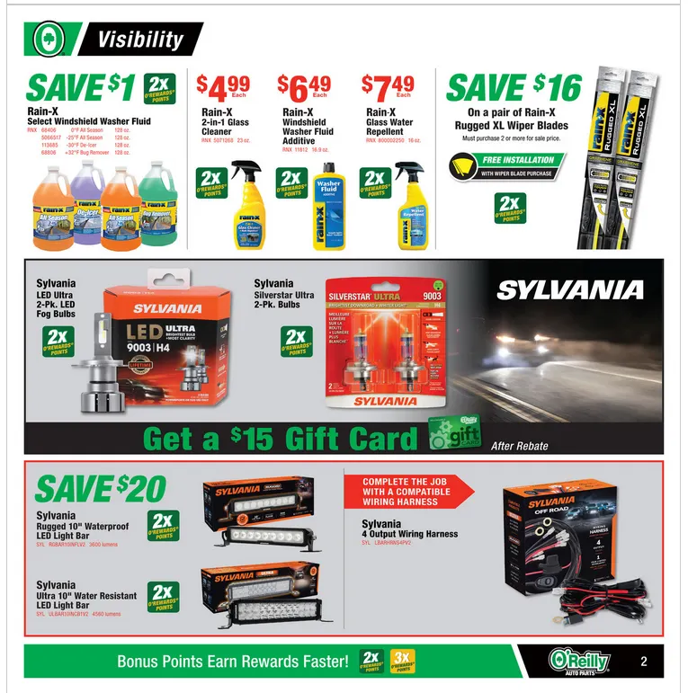Weekly ad O'Reilly Auto Parts Sales from January 28 to February 24 2026 - Page 2