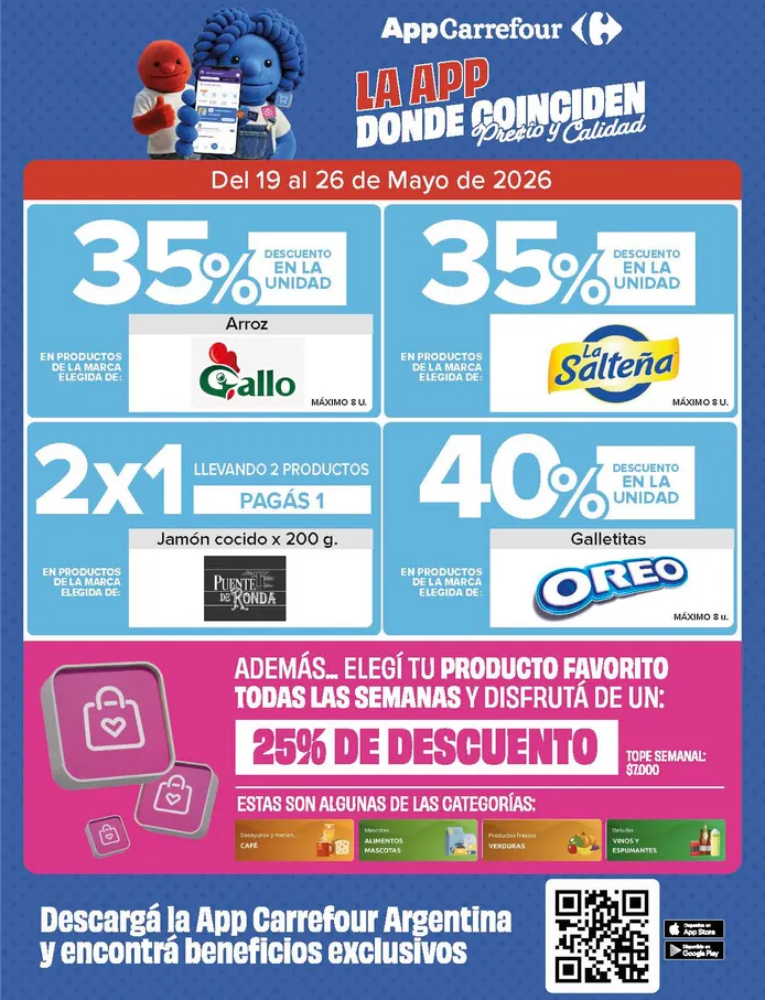 Ofertas de Ofertas Carrefour Market 19 de mayo al 26 de mayo 2026 - Página 2 del catálogo