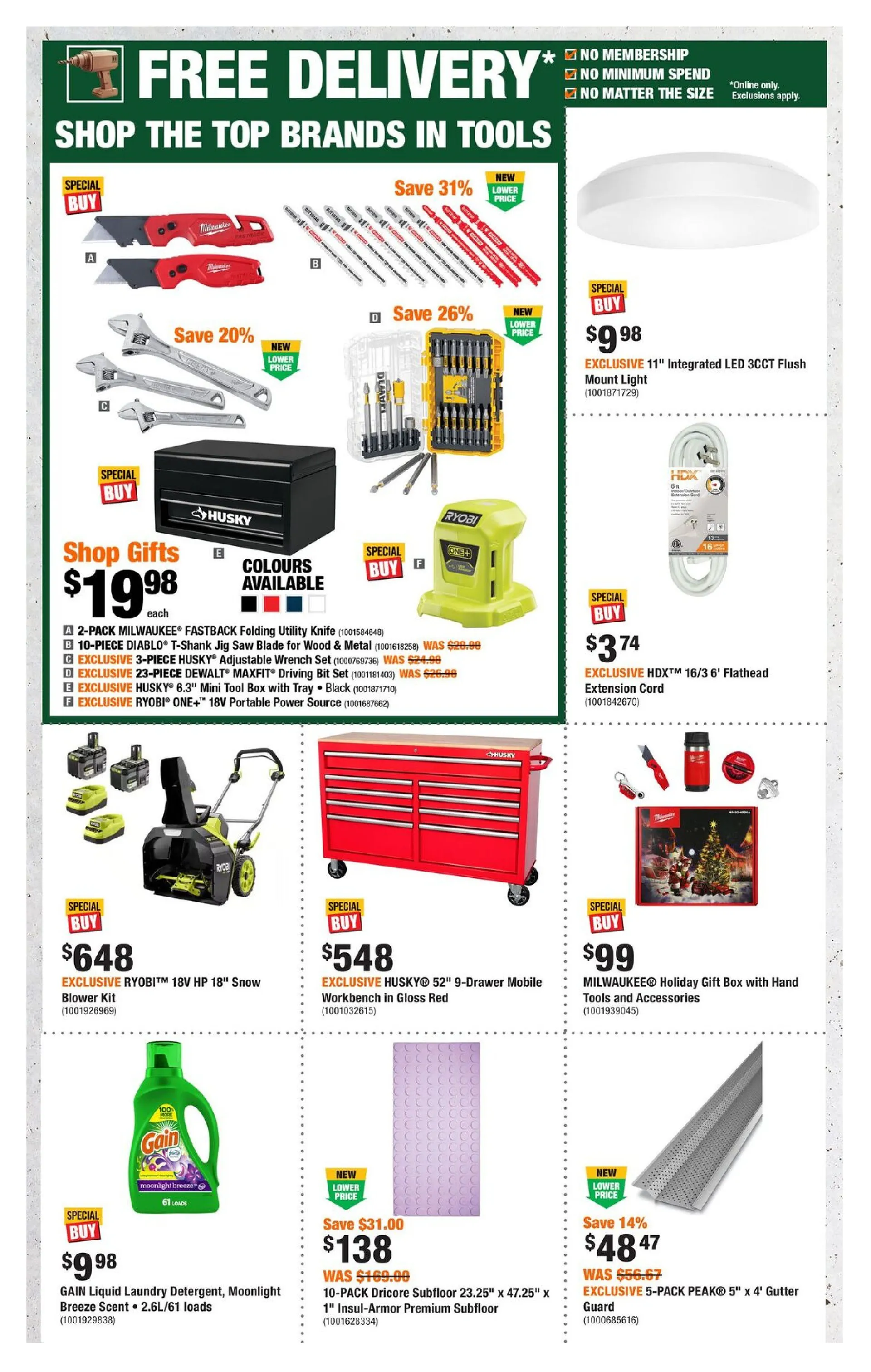 THE HOME DEPOT Sales from October 23 to November 5 2025 - flyer page 2