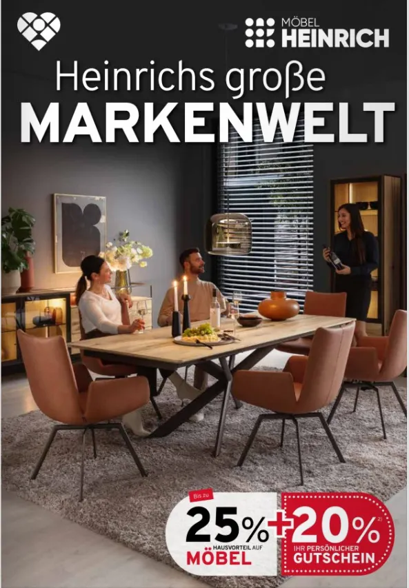 Möbel Heinrich Prospekt von 14. März bis 20. April 2025 - Prospekt seite 