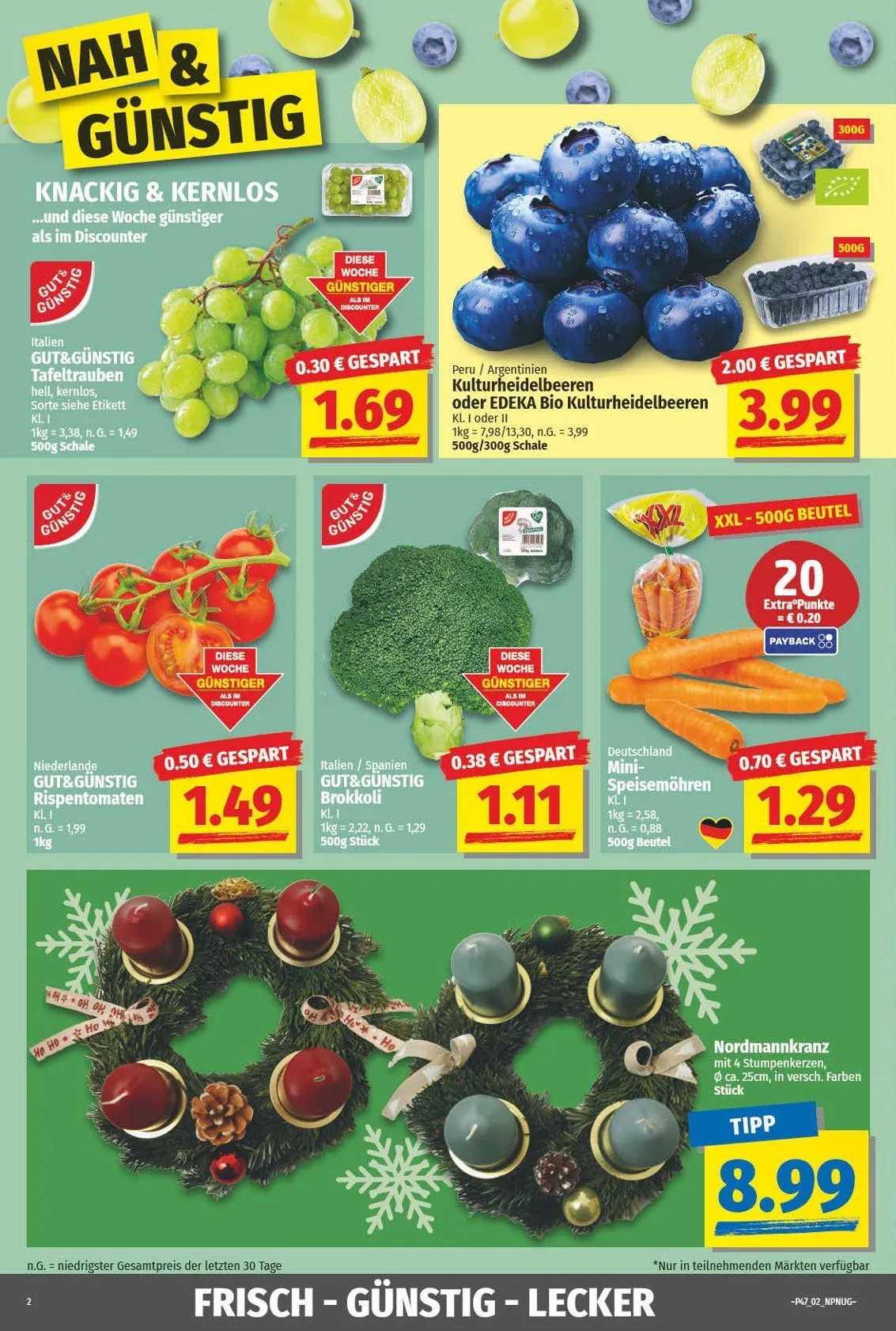 NP Discount Angebote von 17. November bis 23. November 2025 - Prospekt seite 2