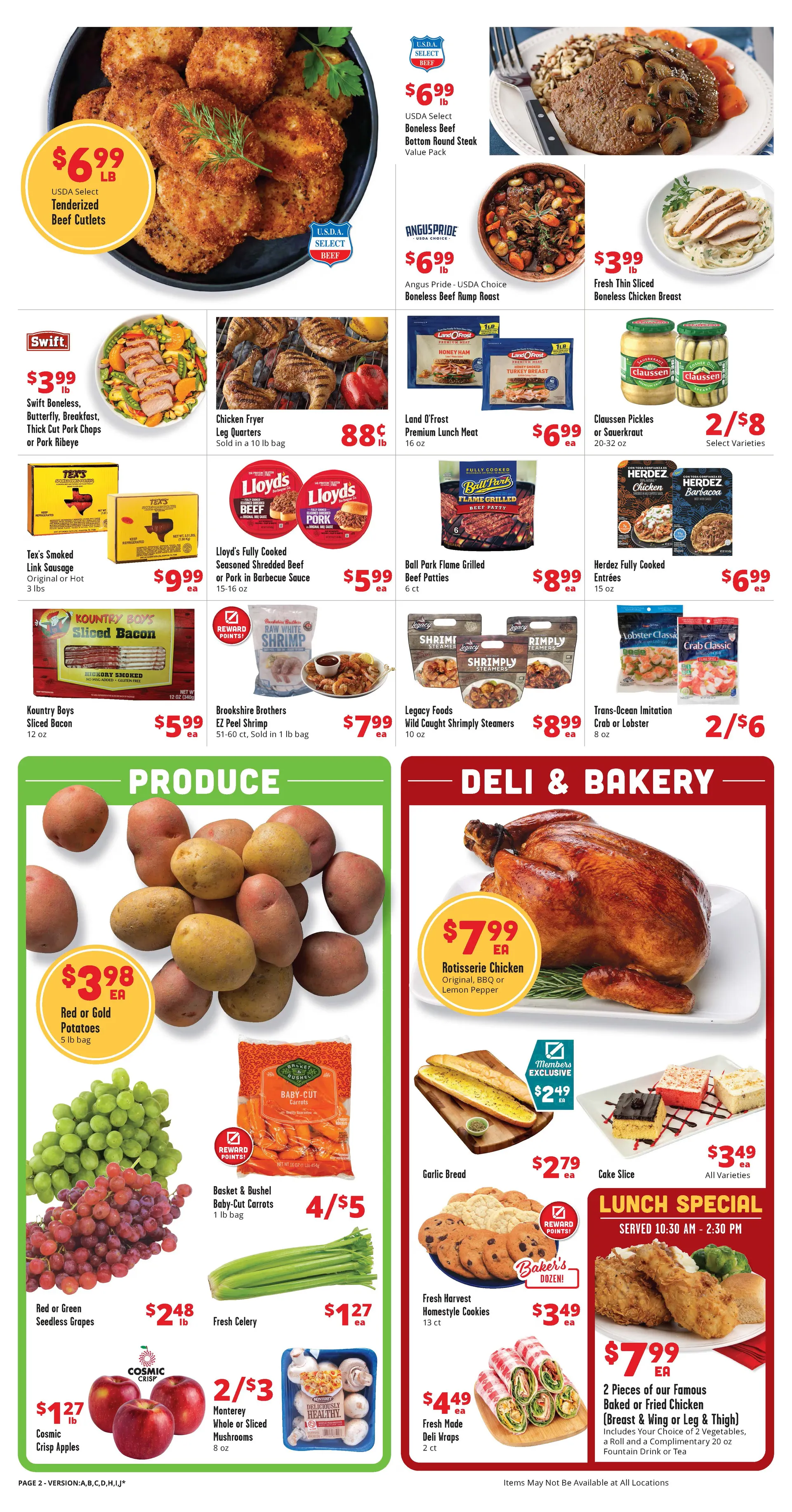 Weekly promotion Brookshire Brothers Sales spanning from October 8 to October 14 2025 - Page 2 for Catalogue 365