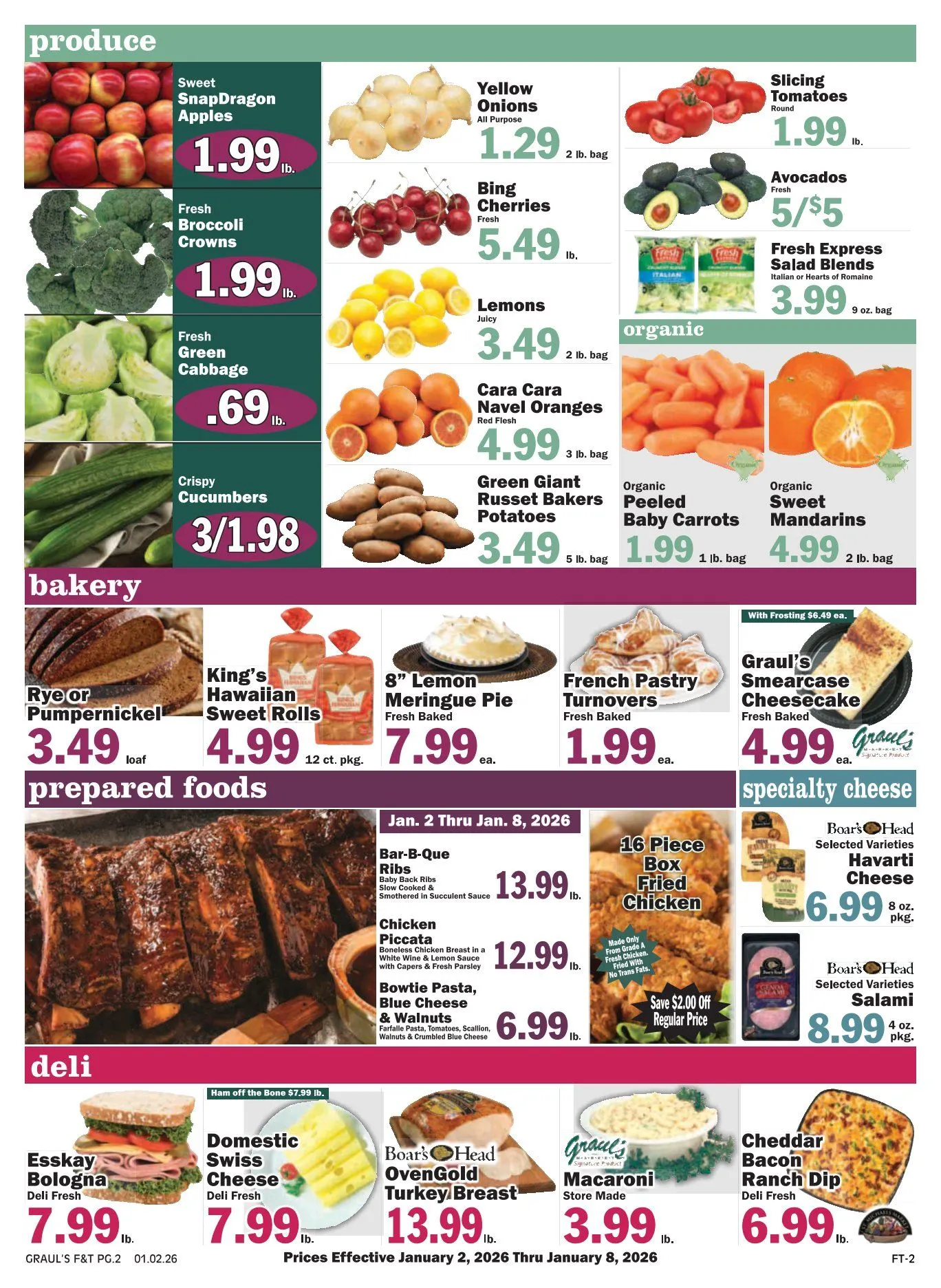 Weekly ad Graul's Market Sales from January 2 to January 8 2026 - Page 2