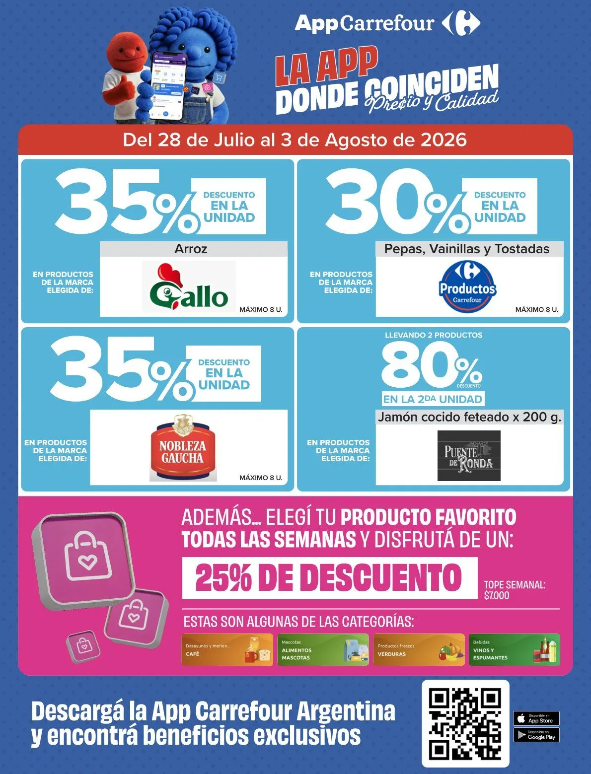 Ofertas de Carrefour Market 28 de julio al 3 de agosto 2026 - Página 2 del catálogo