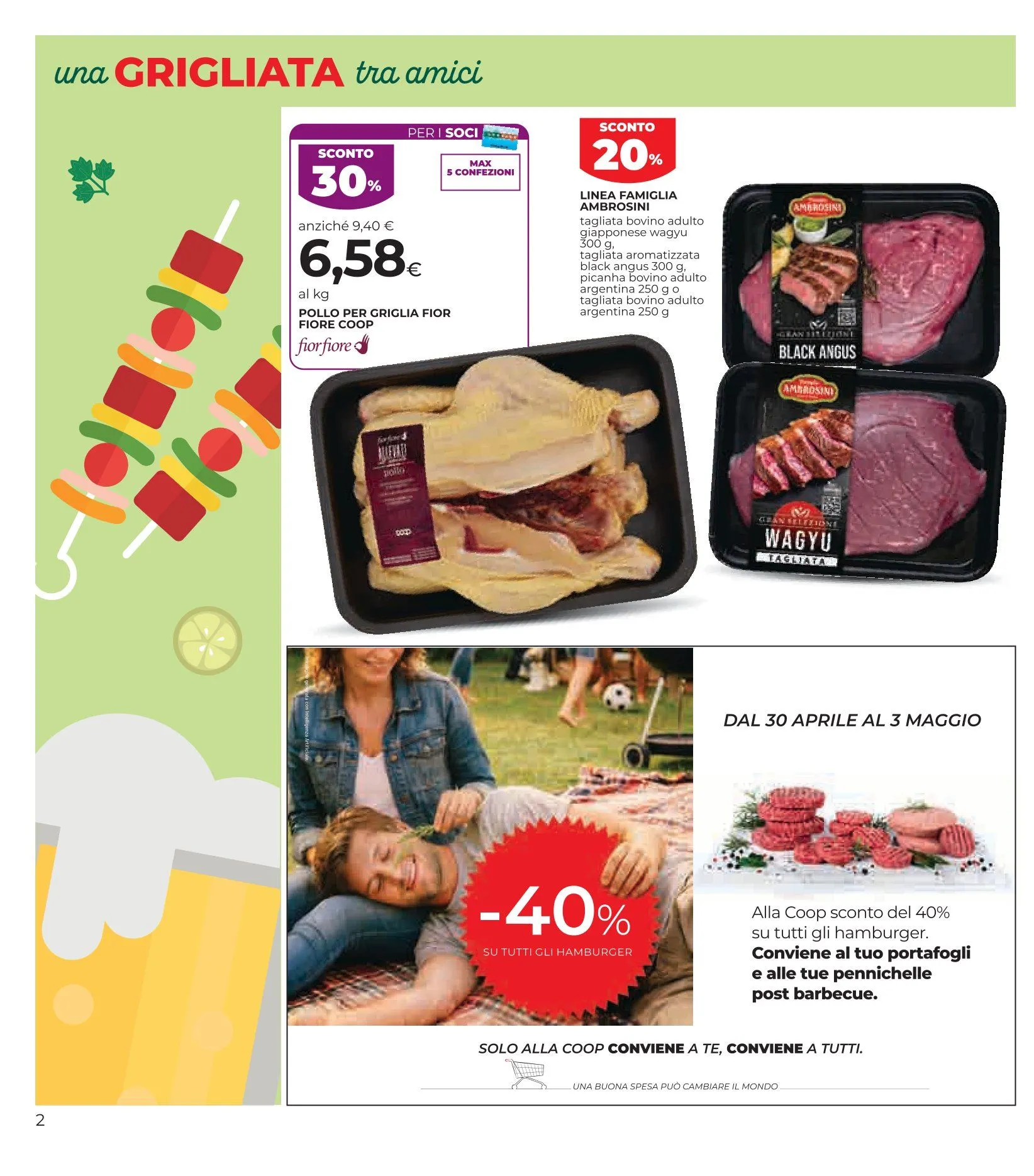  Volantini Ipercoop da 23 aprile a 6 maggio di 2026 - Pagina del volantino 2