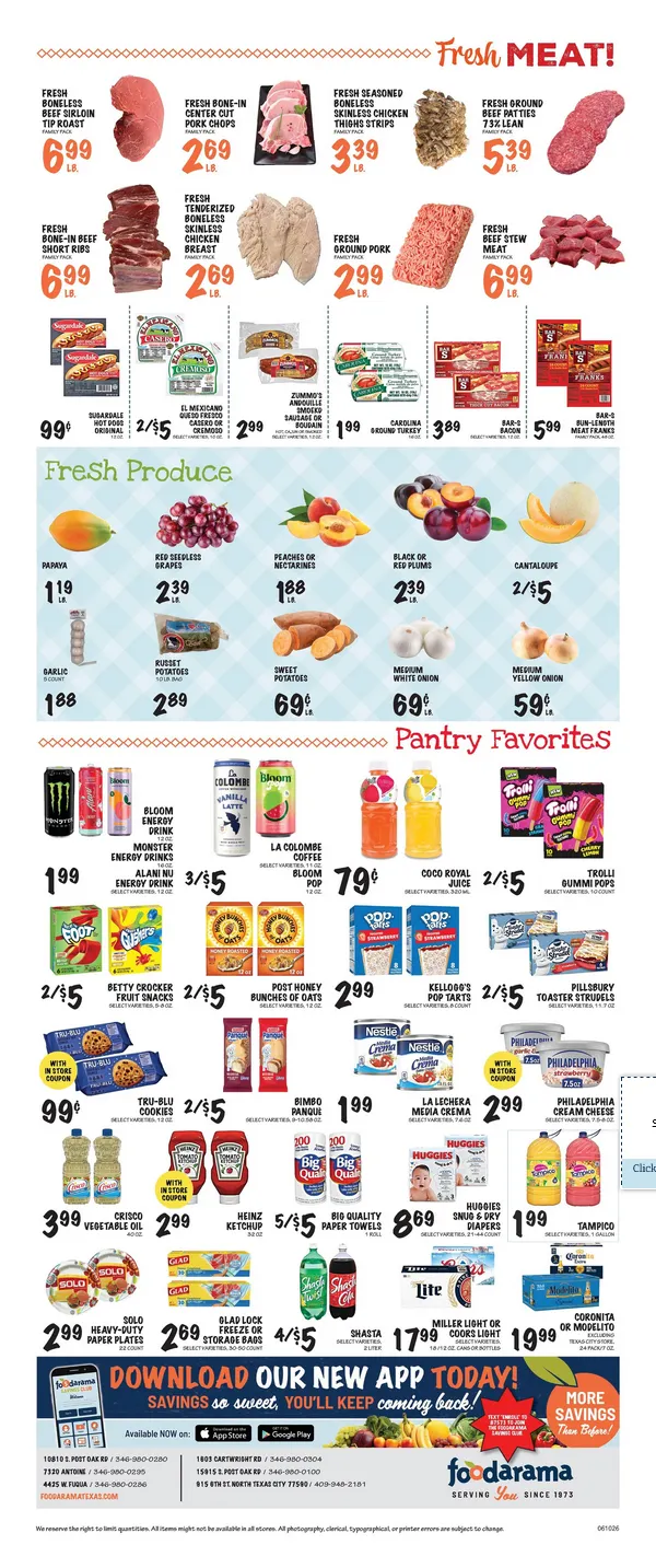 Weekly ad Foodarama Sales from June 10 to June 16 2026 - Page 2