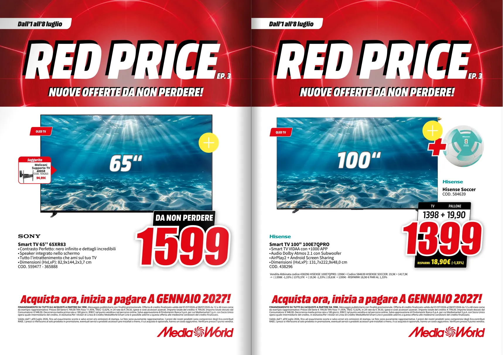 Volantini MEDIAWORLD da 1 luglio a 8 luglio di 2026 - Pagina del volantino 2