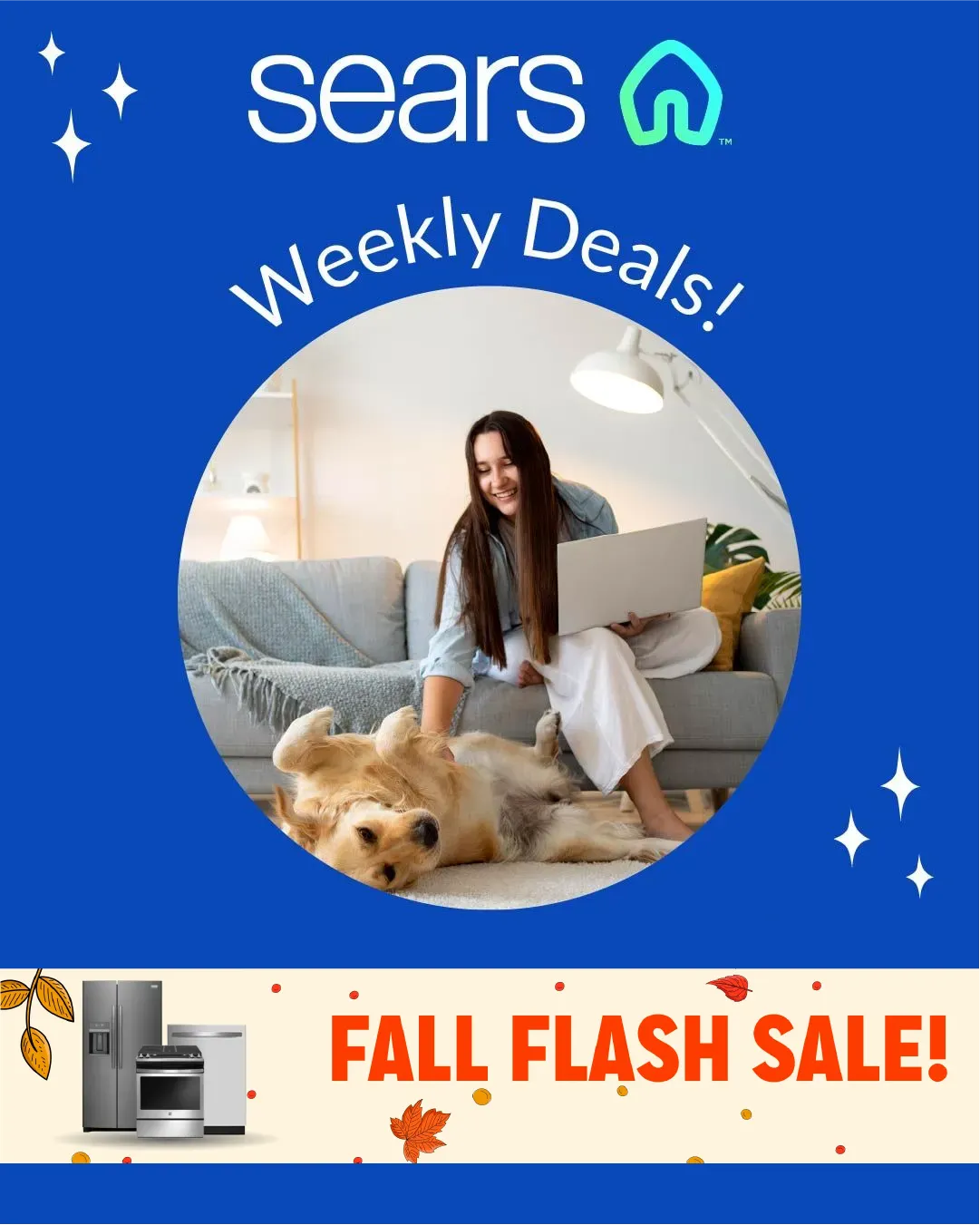 Weekly ad Sears Sales from September 20 to October 3 2025 - Page 1