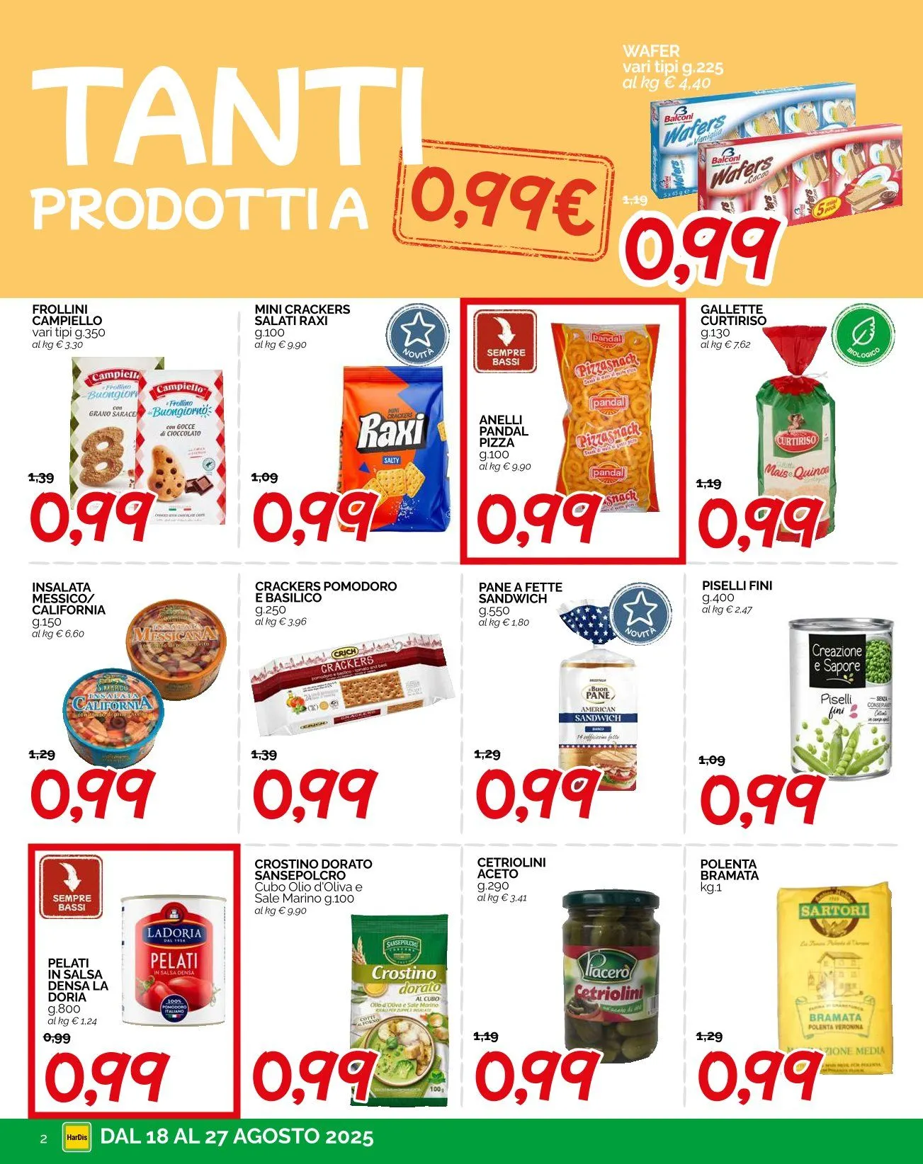 Volantini HarDis da 18 agosto a 28 agosto di 2025 - Pagina del volantino 2