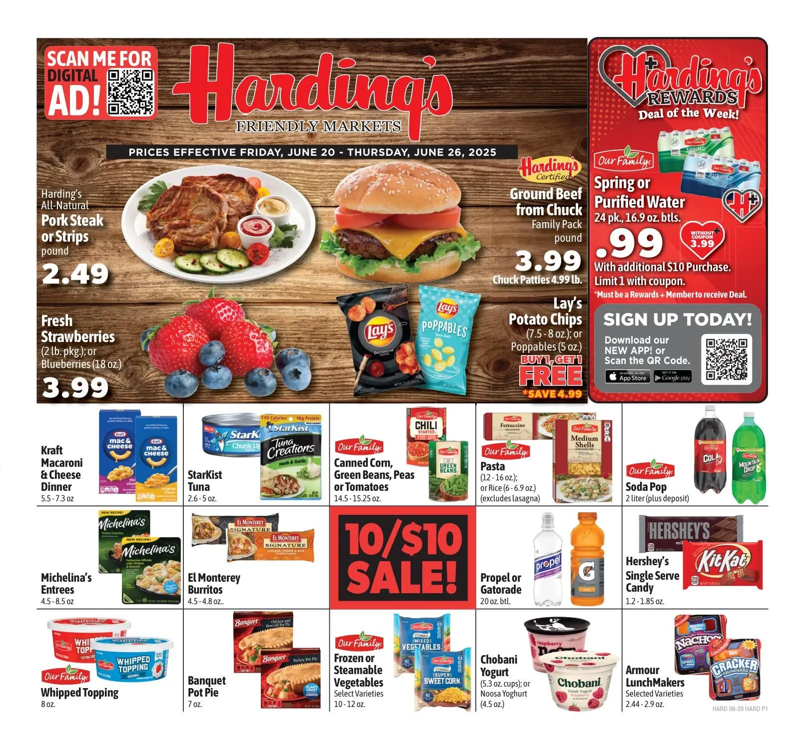 Weekly ad Harding's Markets Sales from June 20 to June 30 2025 - Page 