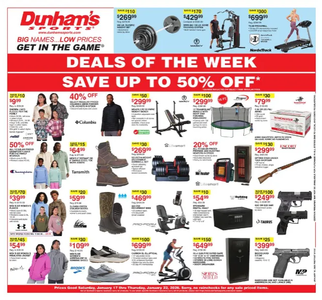Weekly ad Dunham's Sports Sales from January 17 to January 22 2026 - Page 2